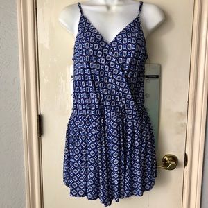 Timing Blue Romper